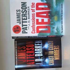 James Patterson Paperback Thrillers